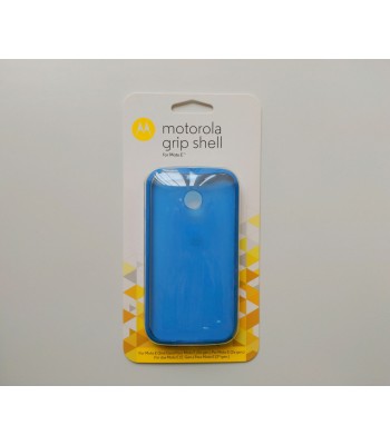Силиконов гръб за Motorola E2 2nd gen Син Blue